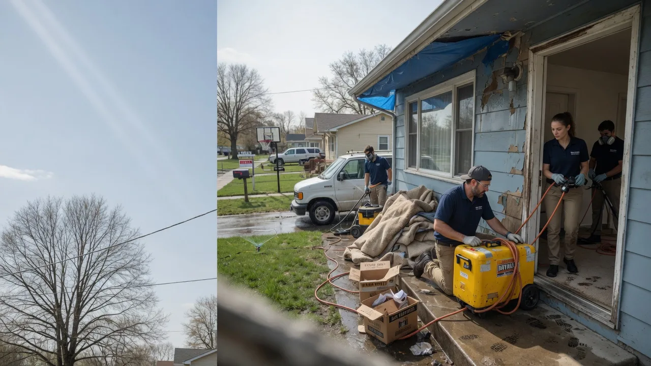 Basement Flood Cleanup in Greenview, CA near me